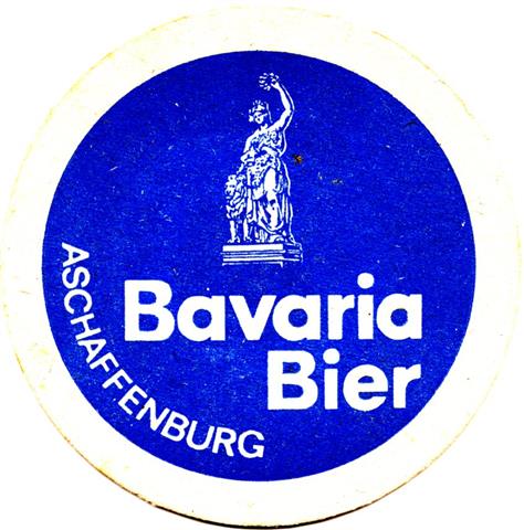 aschaffenburg ab-by bavaria rund 4a (215-u bavaria bier-blau)